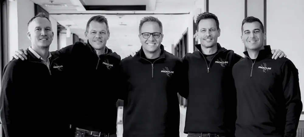 The executive team at Frontline